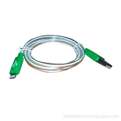 OEM Colorful Visible Lighting LED USB 2.0 to 8-Pin Dock Data Cable Charger & Sync for iPhone 5/5s/5c
